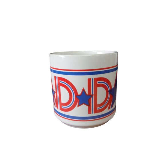 Vintage Avon Dad Mug With Patriotic Star Design - Picture 4 of 7